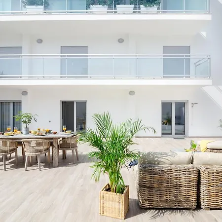 Terraza - Sea View Terrace And Pool Apartment Nazare